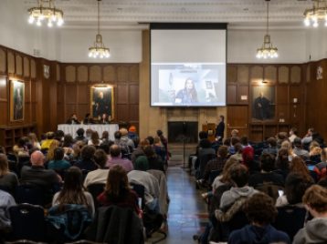 Panel and Audience During Q & A